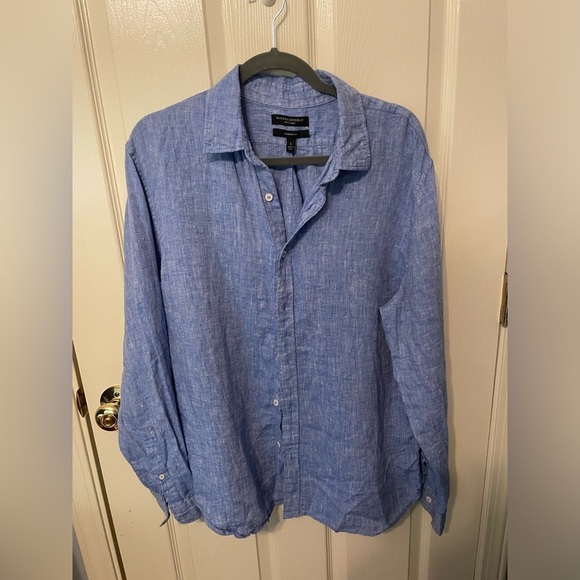 Banana Republic Other - Banana Republic Standard Fit Linen Shirt